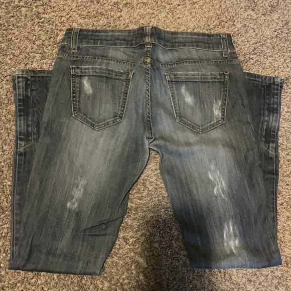 Pre Owned Car Mar jeans with Zip Ankle detail - Picture 4 of 7